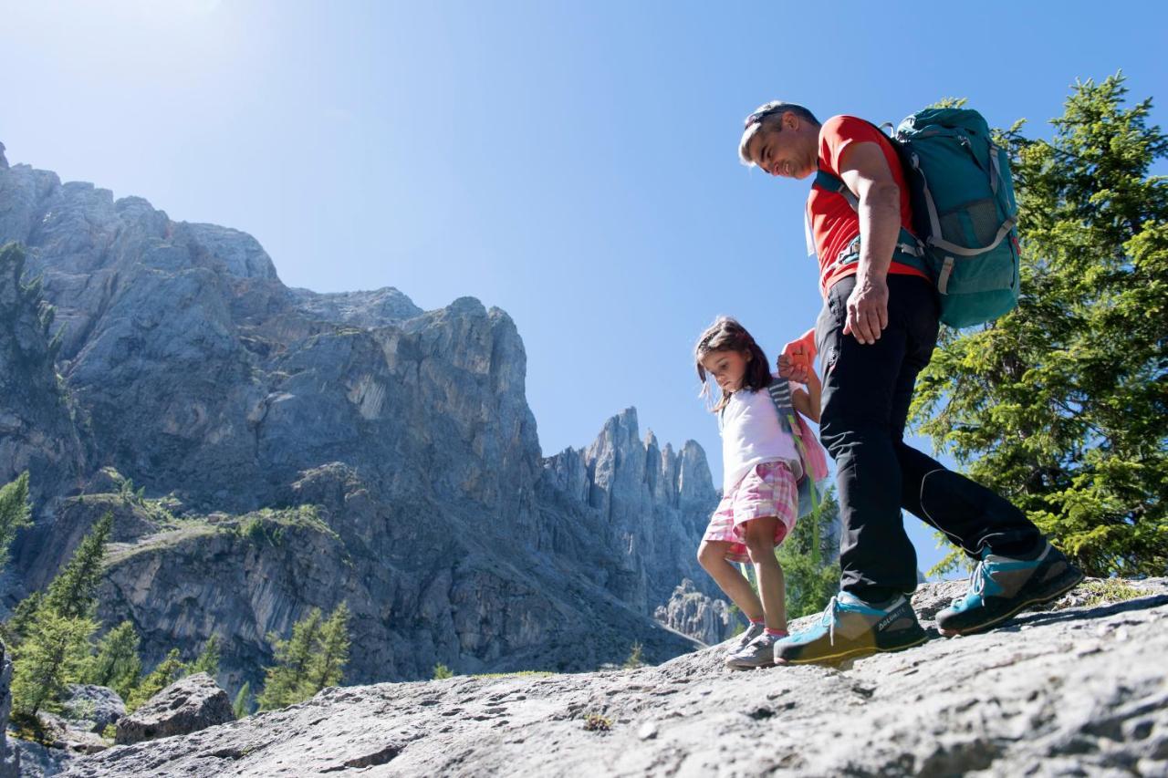 Costalungahouse Trekkingbikeski Selfcheck-In Apartment Carezza al Lago Bagian luar foto